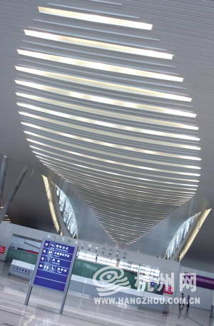 杭州萧山机场新国际航站楼预计于六月底启用