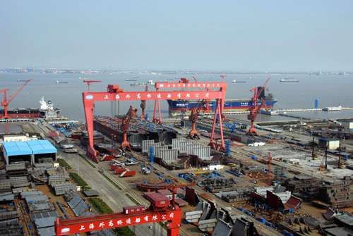 中国造船业已整体超越韩国 世界排名第一