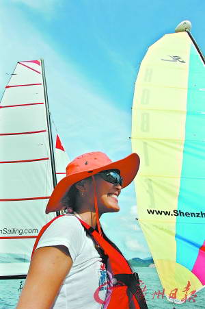 帆船，带上爱尽亨大海！