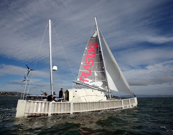 航行中的“普拉斯提基”号 航行中的“普拉斯提基”号